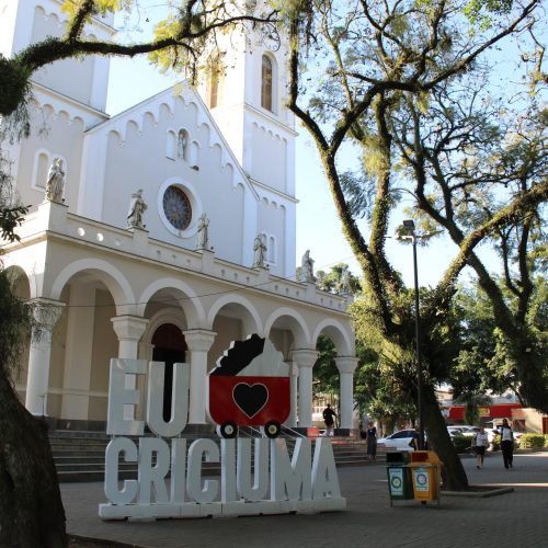 Monumento em homenagem ao Criciúma será inaugurado na Praça Nereu Ramos