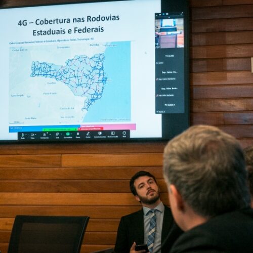 Comissão discute disponibilidade de internet móvel em rodovias de SC